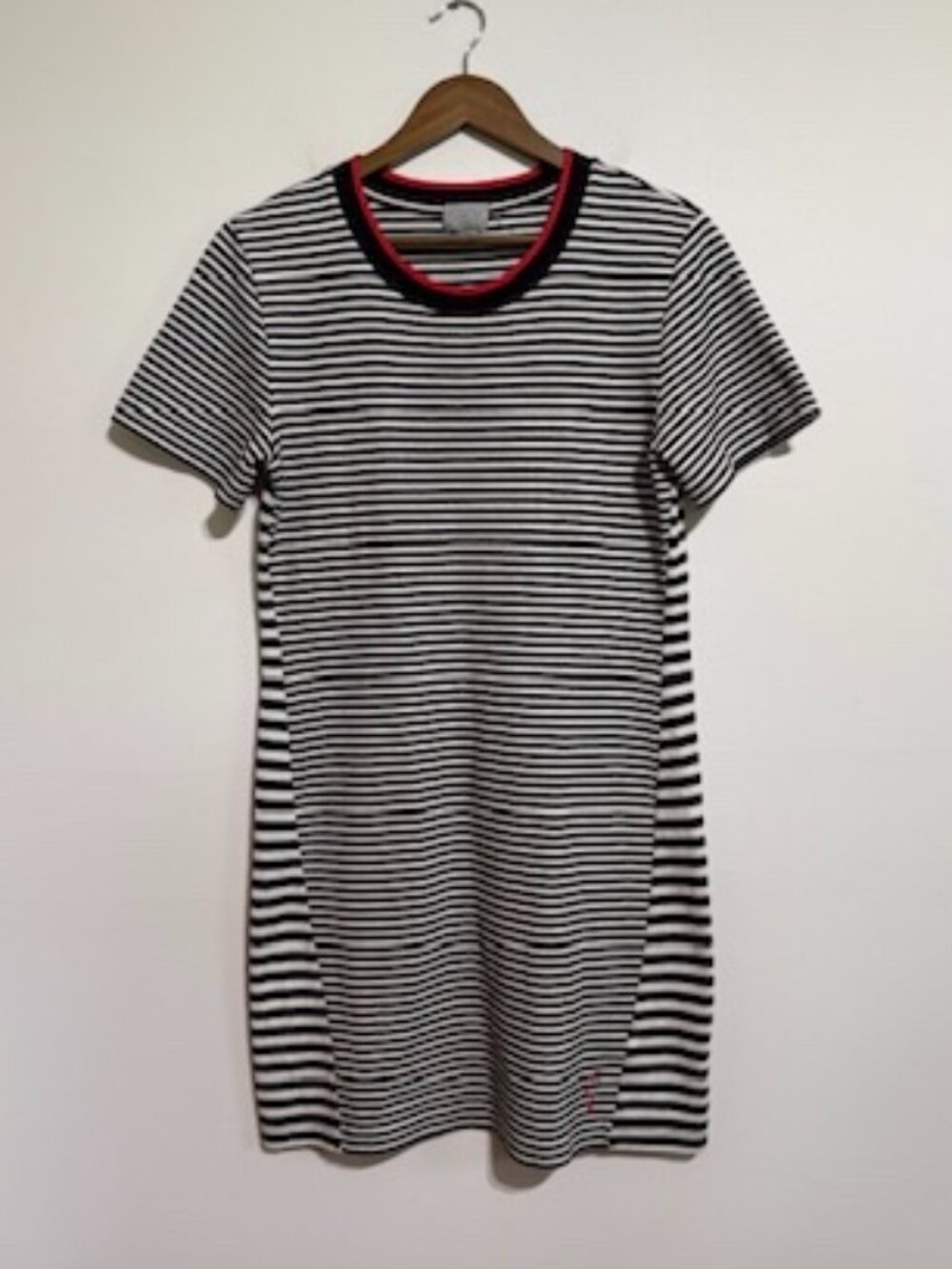 Grey by Jason Wu Striped Tee Shirt Dress, Large
